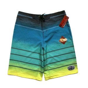 Ron Jon Surf Shop Hybrid Board Shorts Mens 28 Swim Trunks UV Land Water‎ NWT
